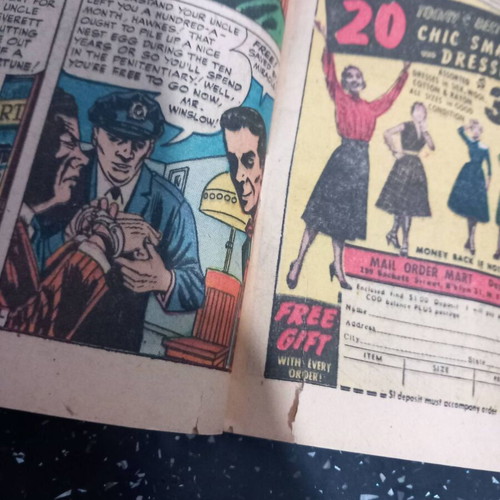 All New Mystic Tales Mystic Vol 1 No 60 vintage comic book used