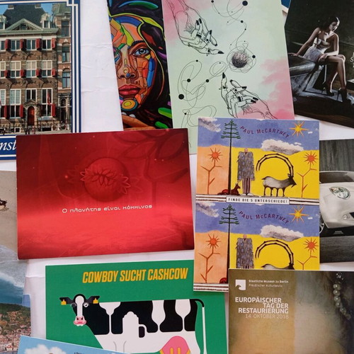 Various postcards like new, all together