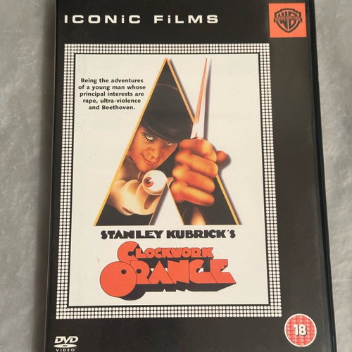 A Clockwork Orange DVD like new, English edition with subtitles