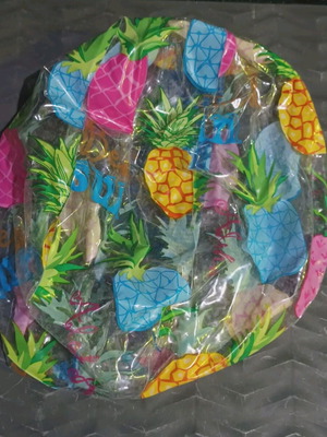 Beach Ball with Pineapple Design 51cm like new