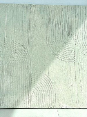 Textured Art Handmade Painting 90x100cm New Minimal Design
