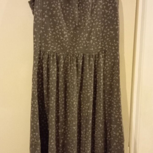 Street One dress like new, sizes 34-36, gray