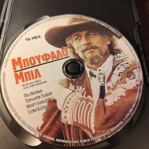 Buffalo Bill and the Indians DVD used, with subtitles