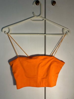 Shein orange top like new, size S
