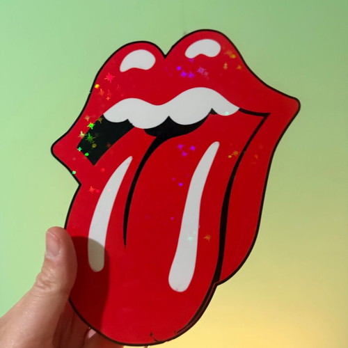Rolling Stone Kiss Lightbox like new with led lights