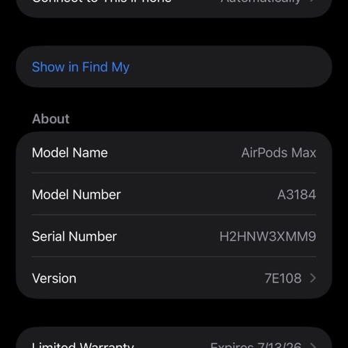 AirPods Max like new with box and accessories