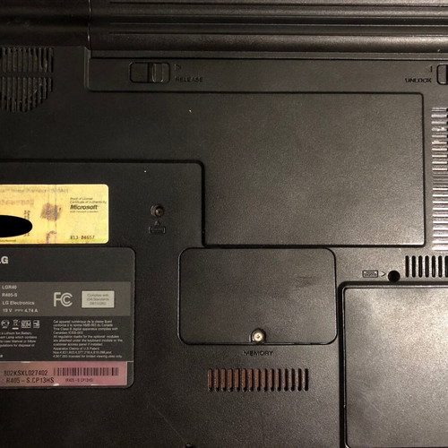 LG LGR40 R405-S laptop used for parts