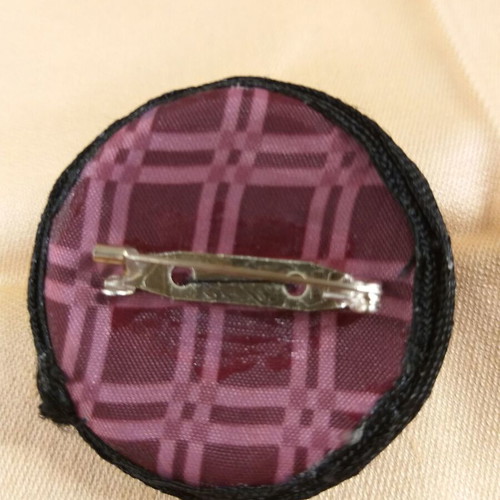 Floral lapel pin handmade