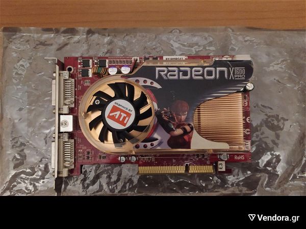  GeCube Radeon X1600 Pro 512 MB Dual DVI AGP 8x GPU