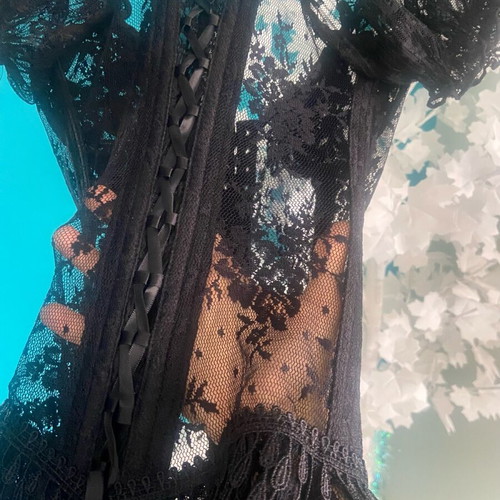Gothic lace corset