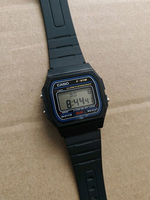 Casio F91W