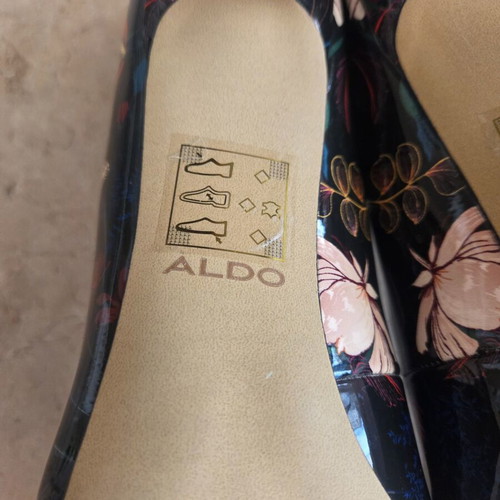 Aldo Stessy Floral Pumps New, Pointed Toe Stiletto Heels