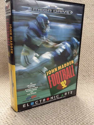 John Madden Football '92 Sega Mega Drive μεταχειρισμένο, σε κουτί