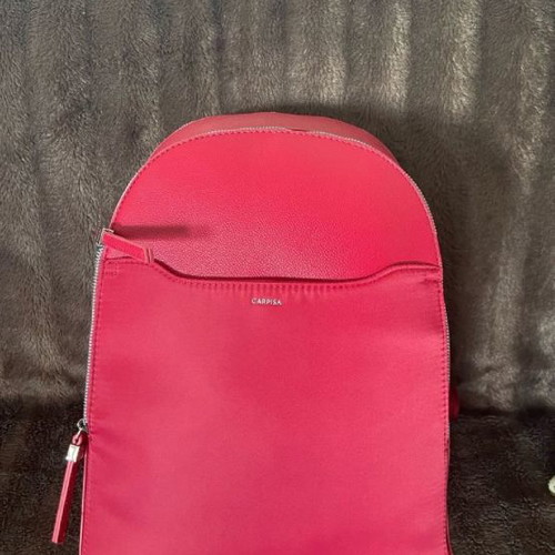 Caprisa backpack new, fuchsia-red color, large capacity