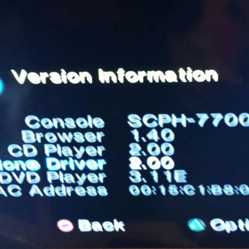 PS2 Console Model SCPH 77004 used for repair