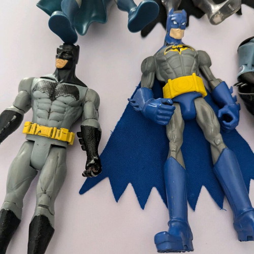 Badman collectible figures used, all together