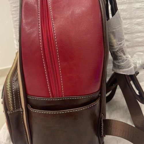 SAMMAO backpack beige and brown