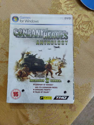 Company of Heroes Anthology PC σαν καινούργιο, τρία παιχνίδια σε ένα