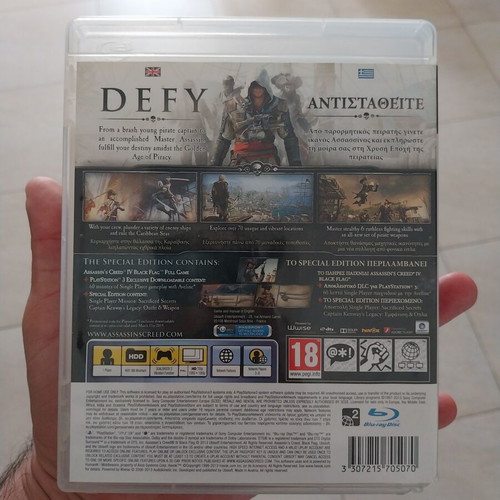 Assassin's Creed Black Flag Special Edition PS3 game used