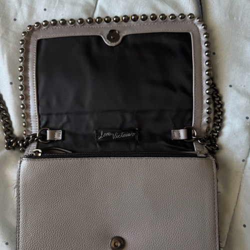 Victoria's Secret shoulder bag grey like new
