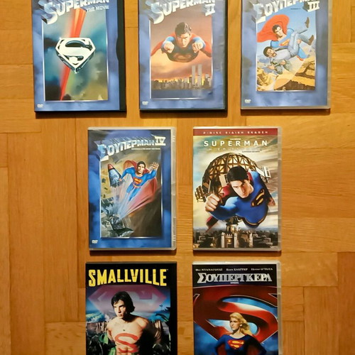 Superman 7 DVD set new