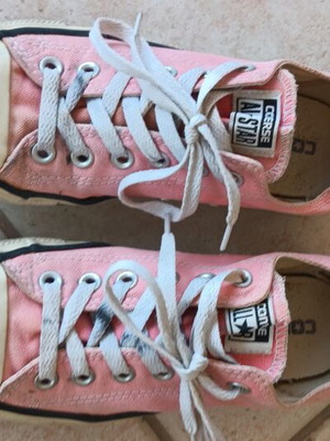 Converse All Star sneakers used, size 36.5, pink