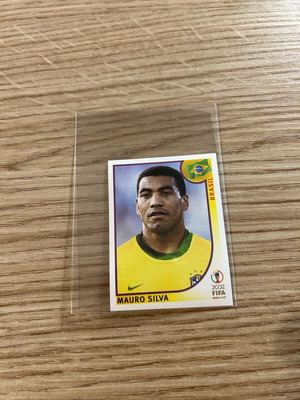Αυτοκόλλητο Mauro Silva Brazil World Cup 2002 Panini