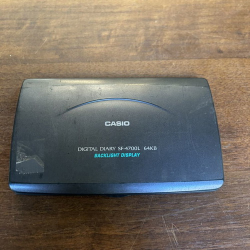 Casio Digital Diary SF-4700L retro electronic organizer