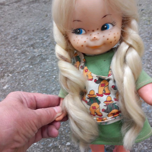 Doll Pippi the Freckled Used