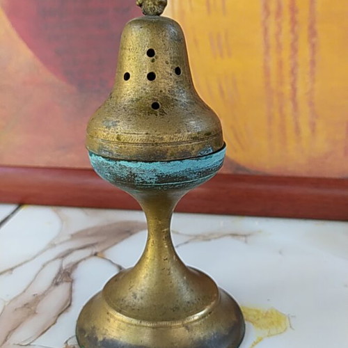 Vintage bronze censer, lightly used