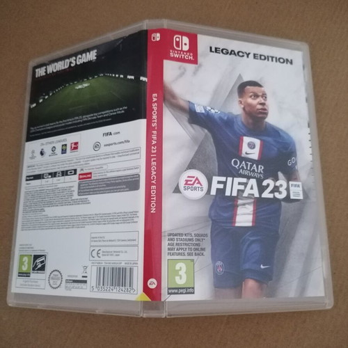 FIFA 23 Legacy Edition cover only for Nintendo Switch, used