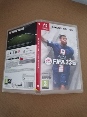 FIFA 23 Legacy Edition cover only for Nintendo Switch, used