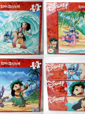 Παζλ Lilo & Stitch 3 τεμάχια 70 + 48 κομμάτια Mika σφραγισμένα καινούργια