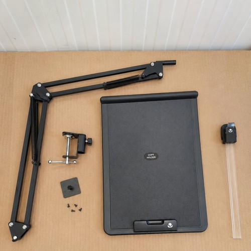 Nedis ERGOCH300BK ergonomic A4 document holder with metal arm