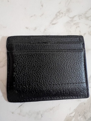Emporio Armani cardholder used with bill compartment black