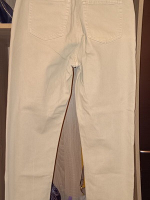 Jeans H&M medium beige, like new, high waist, 99% cotton