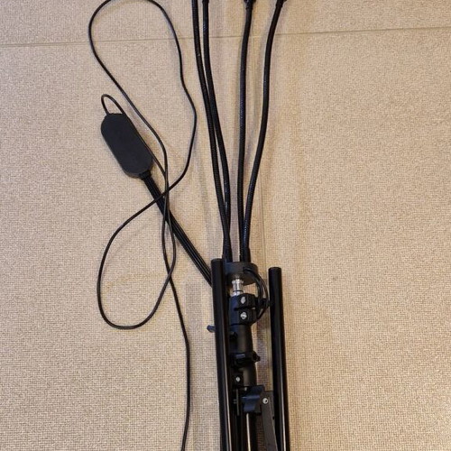 LED Grow Light BL-C80C with 4 Heads, Tripod and Timer, like new