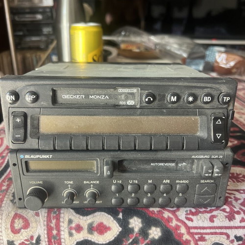 Becker and Blaupunkt car audio radios