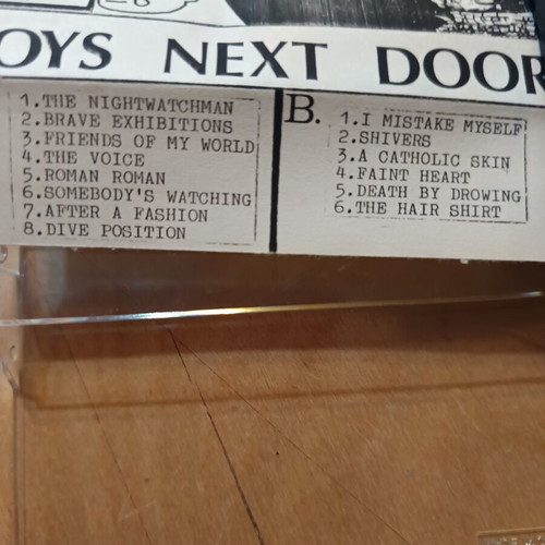 Boys Nextdoor cassette tape new, early post punk Nick Cave