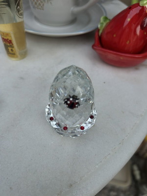 Crystal decoration in like new condition