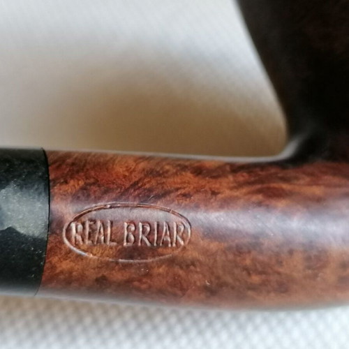 Vintage collectible smoking pipe real briar used