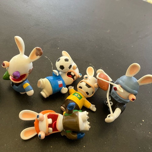 Rabbids Invasion figures lot of 10, like new