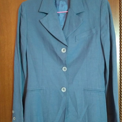 Linen women's set like new, blue Madlen
