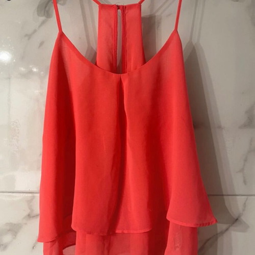 Summer Tshirt Bershka like new, orange, size S