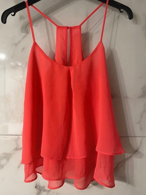 Summer Tshirt Bershka like new, orange, size S
