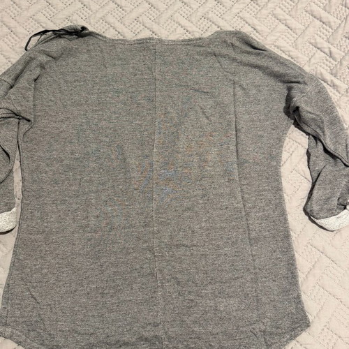 H&M blouse size Small like new, gray
