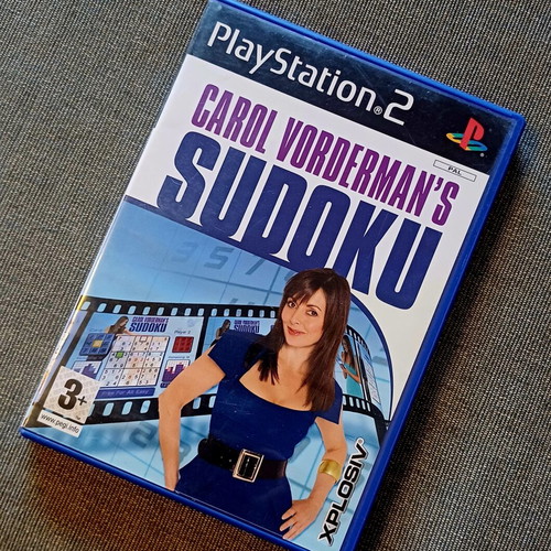 Carol Vorderman's Sudoku PS2 game used