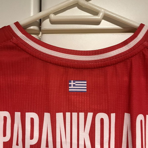 Olympiacos Papapnikolaou GSA Euroleague Jersey 25-26 Size L Like New