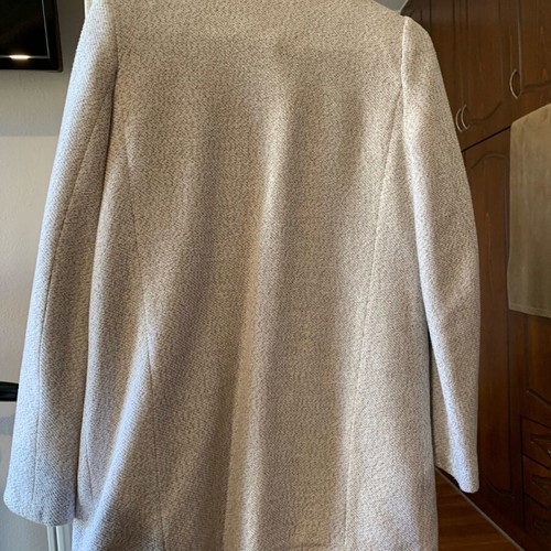 Stradivarius women's coat size S beige like new