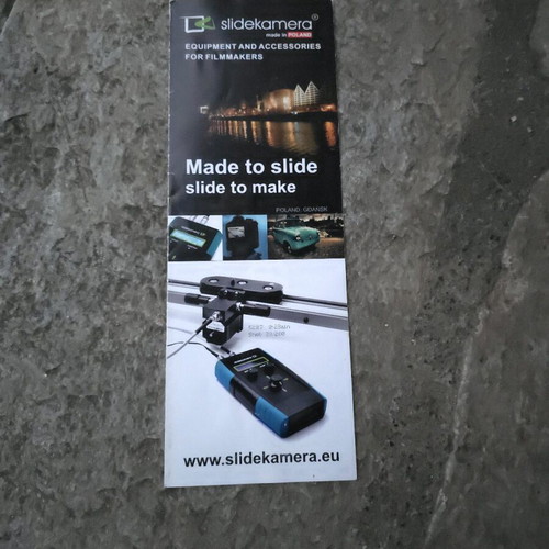 Slider for Camera DSLR automatic electronic Slidekamera like new